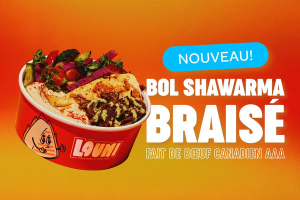 Bol Shawarma Braisé