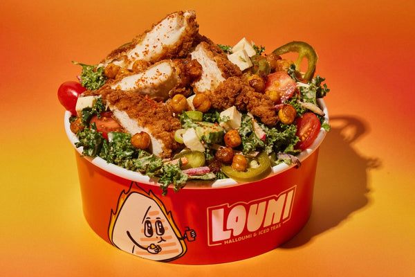 Salade De Kale Crémeuse Au Poulet Croustillant