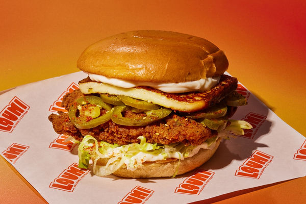 Burger au Poulet Croustillant